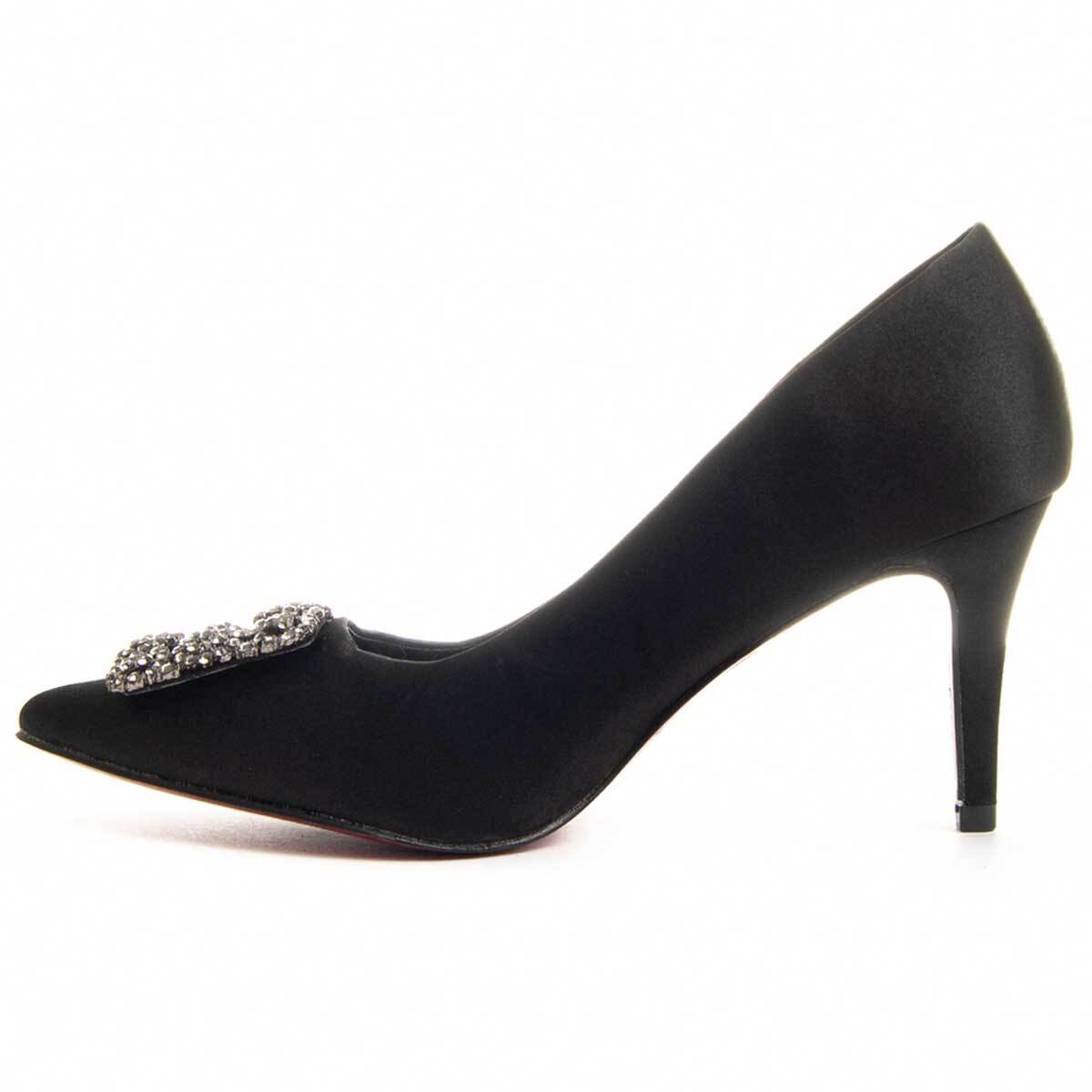 Zapatos De Tacón - Negro - Altura: 8 cm