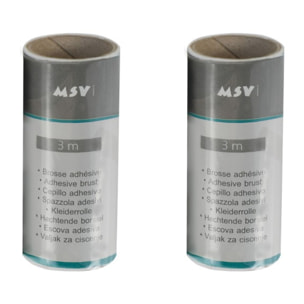 Lot de 2 Recharges adhesif vêtement 3M MSV