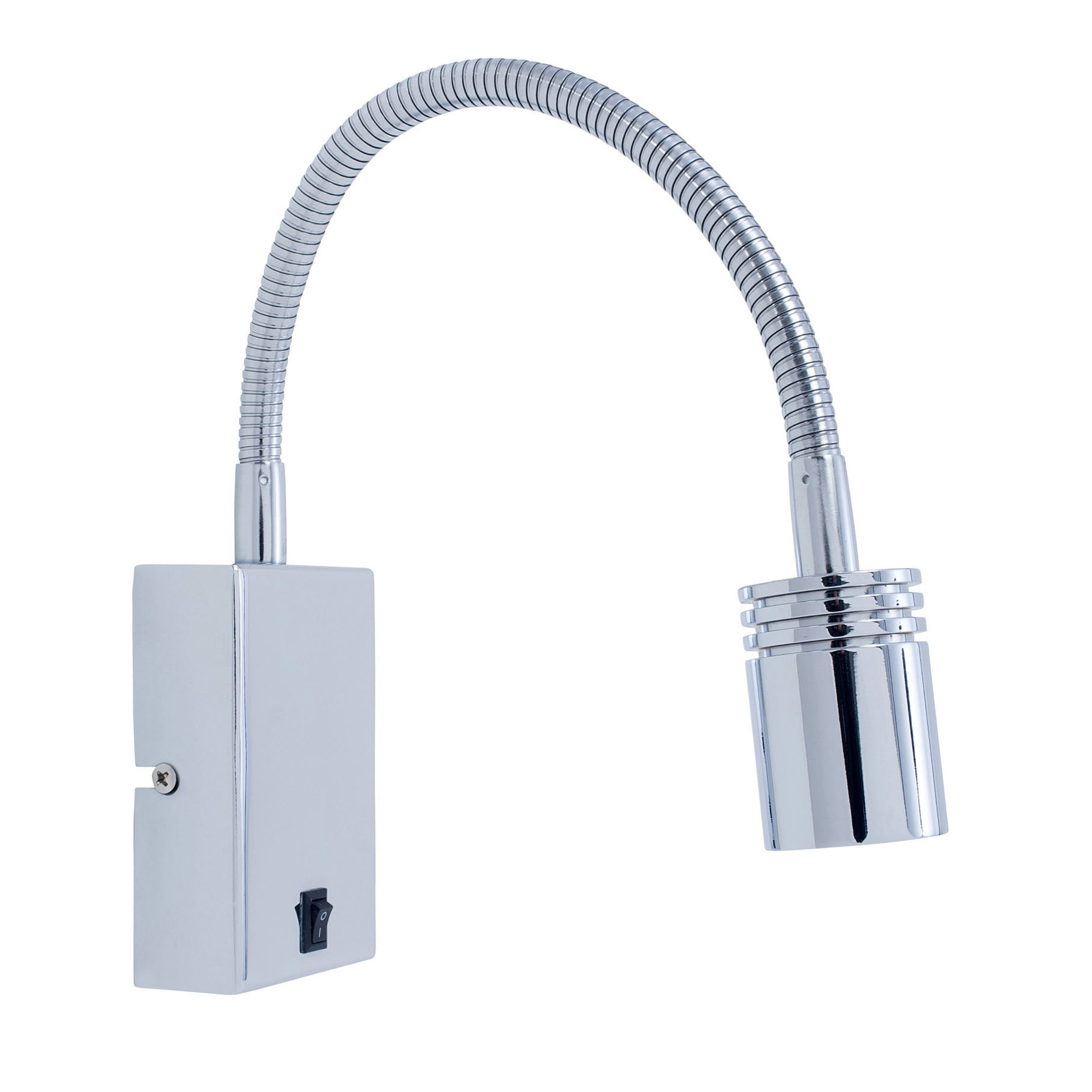 LEDS C4 Luz De Lectura Book Rectangular Surface Led 3W 3000K Cromo 125Lm