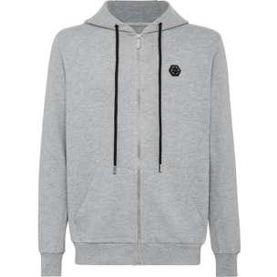 PHILIPP PLEIN Hooded Sweatjacket