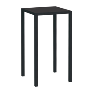 Tavolo da snack, Tetris 60X60 ,nero,ideale per bar,ristoranti, outdoor