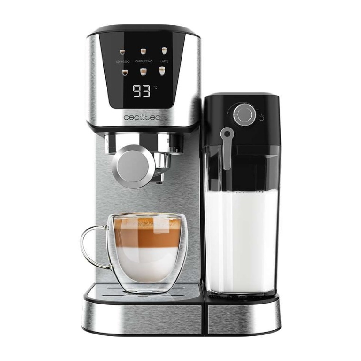 Cecotec Cafetera semiautomática Power Espresso 20 Cream