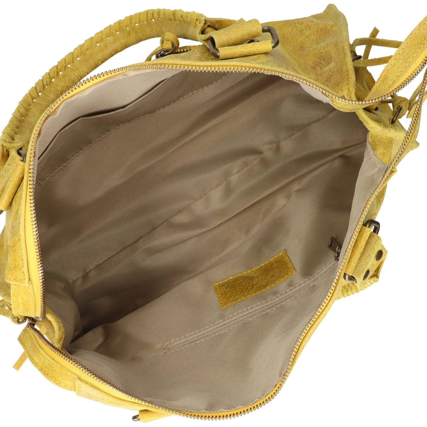 Borsa a spalla da donna - Modello Elara - Vera pelle - 41.0 x 28.0 x 13.0 cm