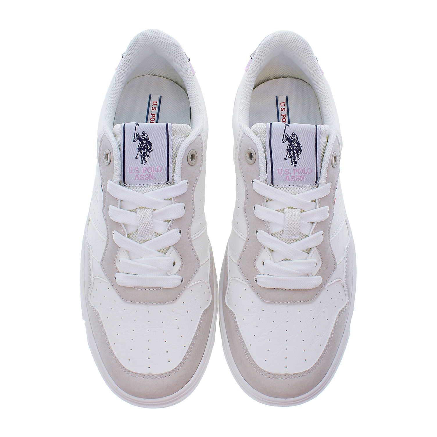 Sneakers U.S. Polo Assn. bianco-beige