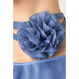 Kocca - Cintura da donna a laccetto con fiore in tessuto Donna
