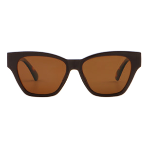 Gafas de sol OCEAN ORLEANS - Frente marrón brillante con patillas care / Marrón