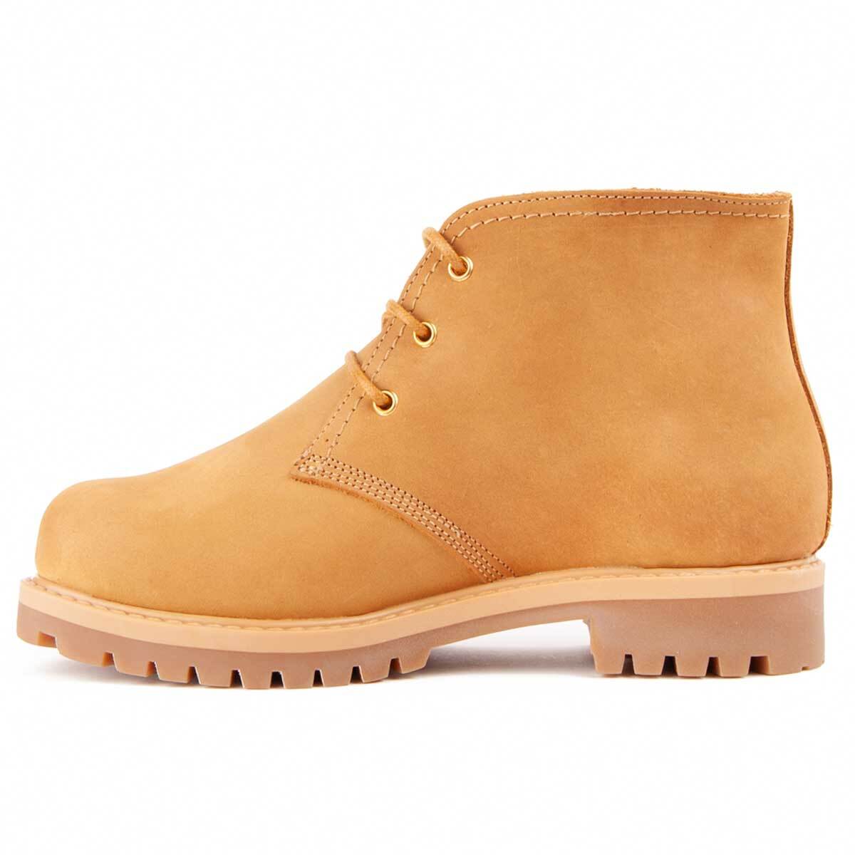 Botín De Piel - Marrón