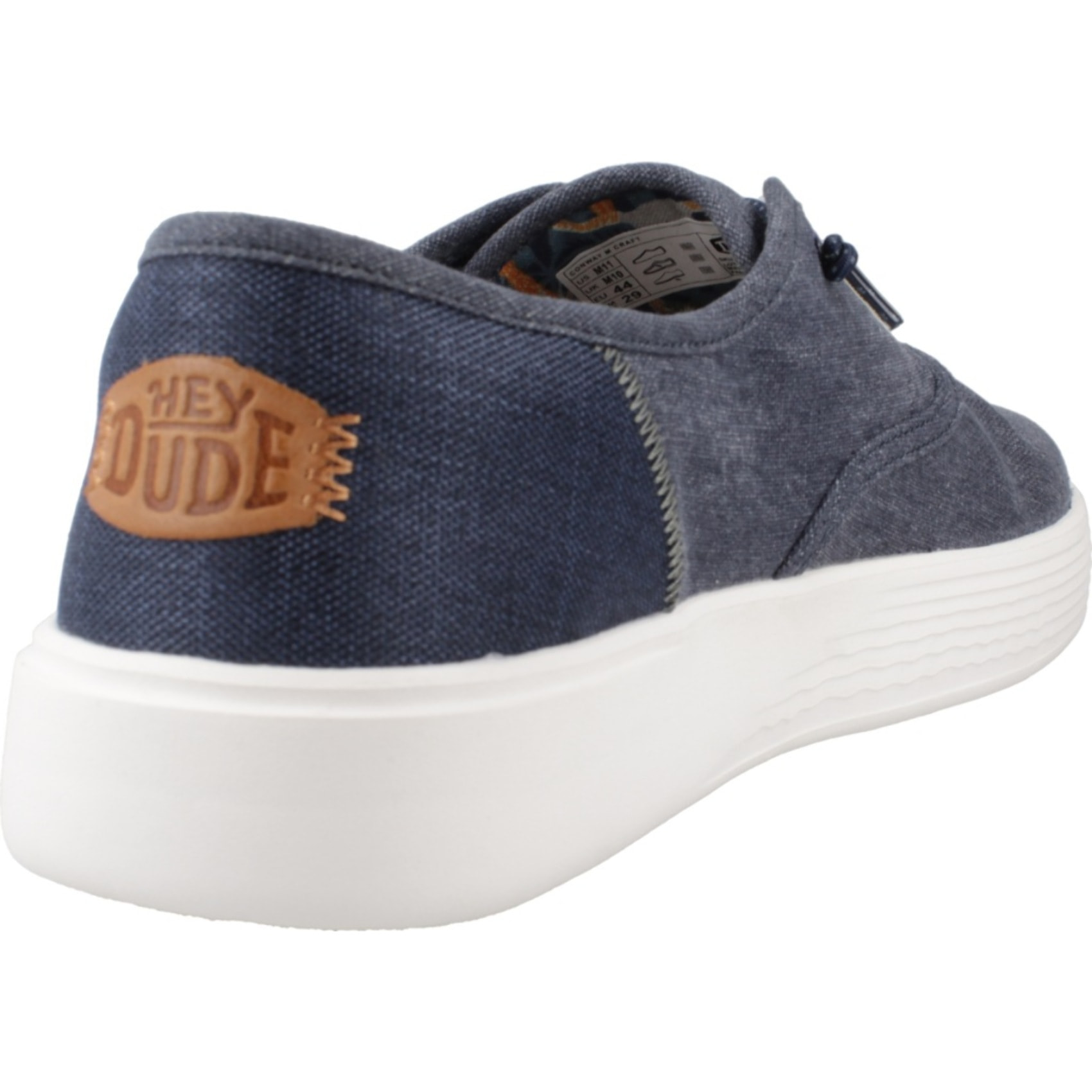 Informales Hombre de la marca HEY DUDE  modelo CONWAY CRAFT LINEN Blue