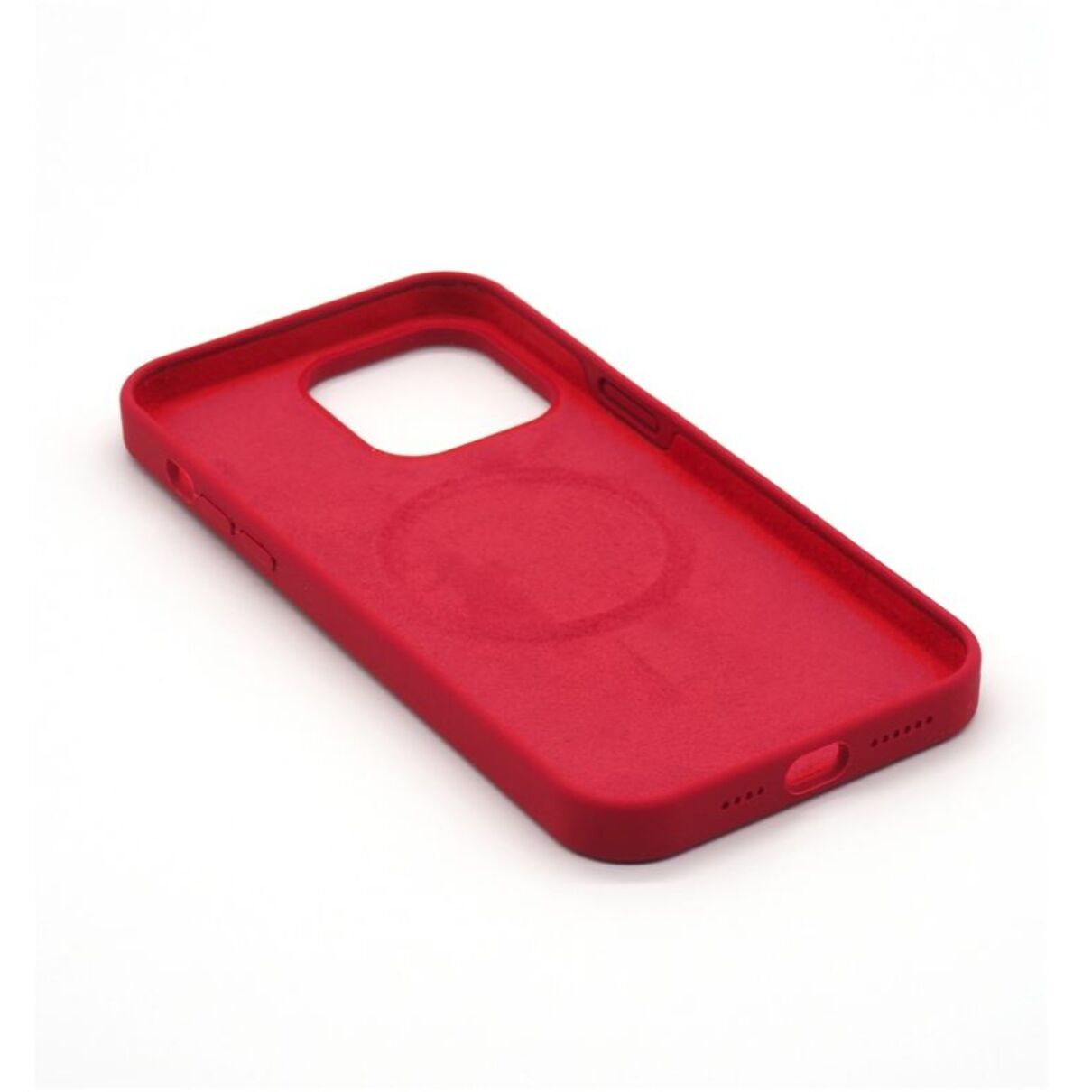 Coque CASYX iPhone 15 Pro Max Magsafe Rouge Carmin