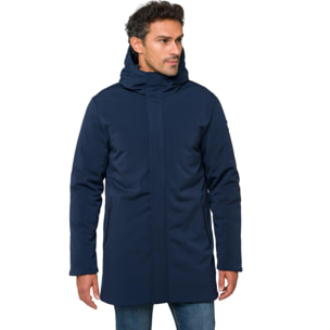 Parka KHANGAR imbottito impermeabile blu