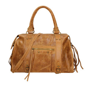 Borsa a spalla da donna - Modello Clara - Vera pelle - 41.0 x 28.0 x 13.0 cm