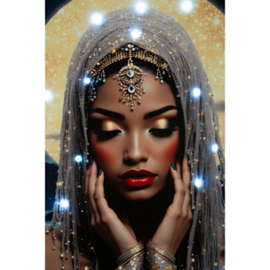 STAMPA C/LED SU TELA LACCATA C/CORNICE VENUS CM 70X4
X100