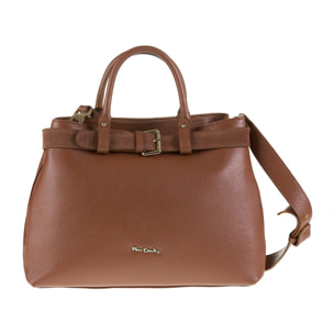 Borsa a mano da donna Made in Italy - Modello Lumina Chic - 100% pelle - 37.0 x 25.0 x 12.0 cm