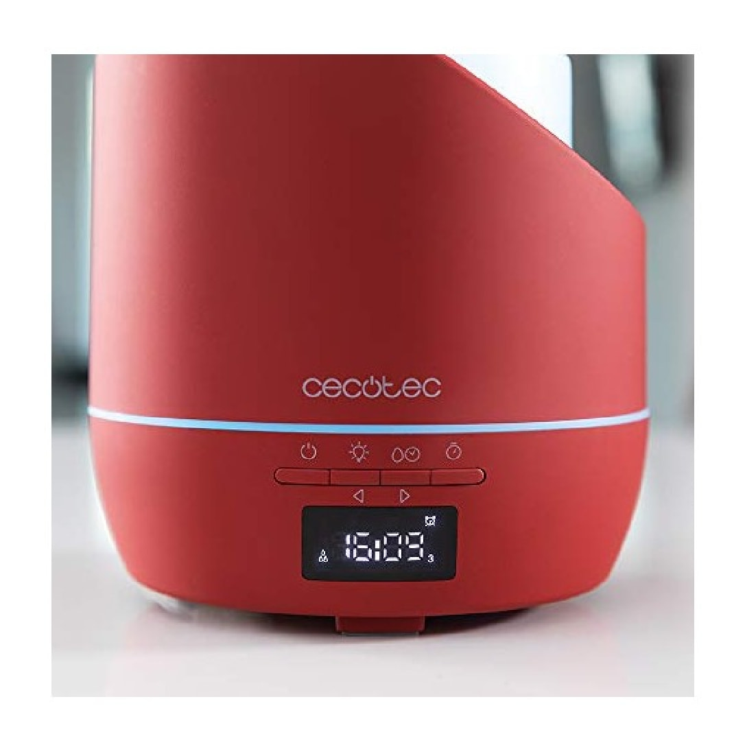 Cecotec Difusor de Aroma PureAroma 500 Smart Garnet. Capacidad 500ml Pantalla LE