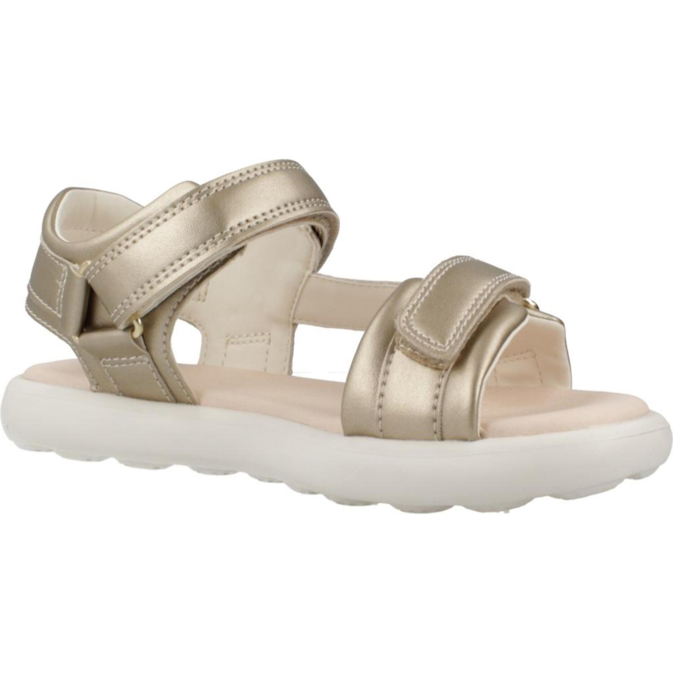 Sandalias Niña de la marca GEOX  modelo J SANDAL PUFFYPOP GI ORO