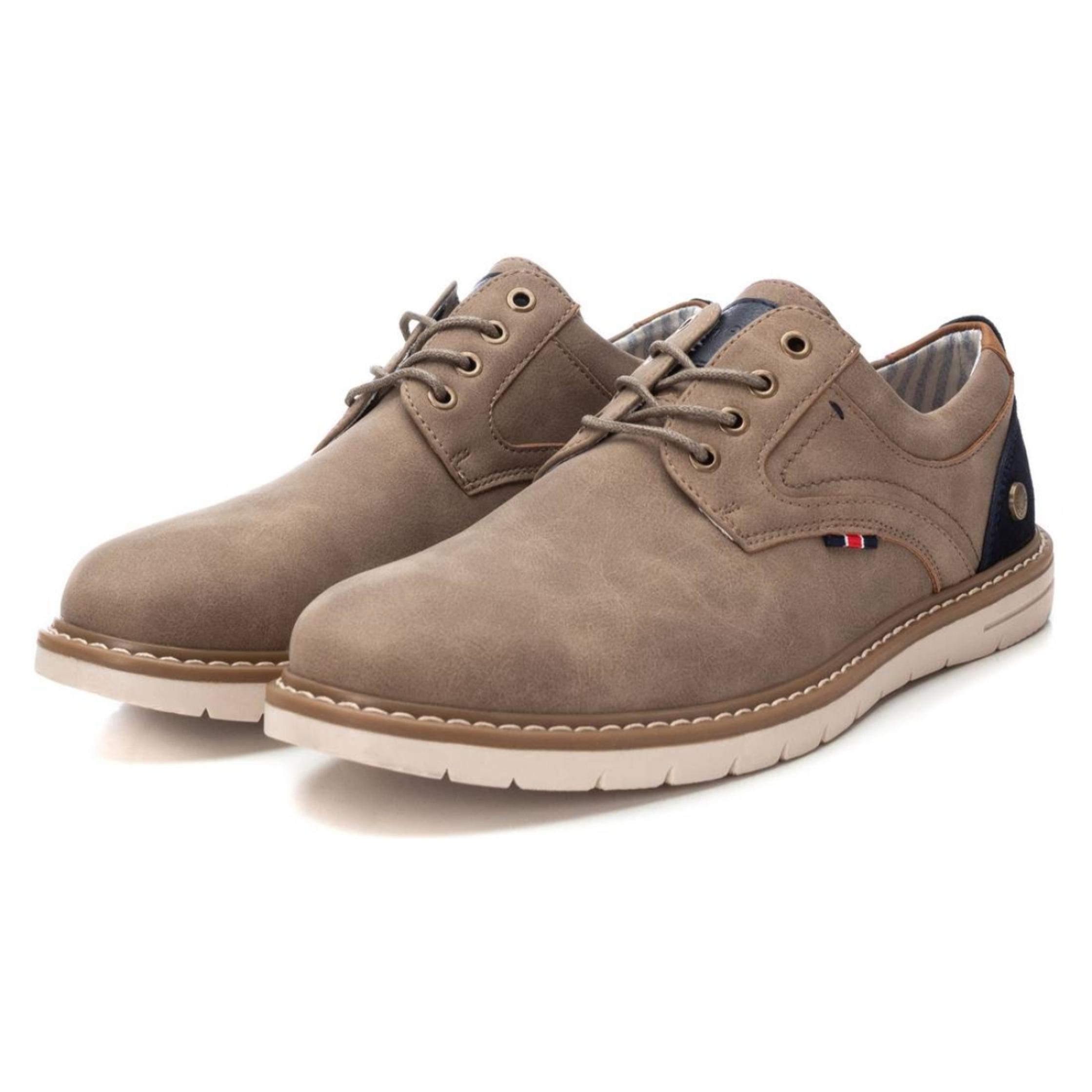 Zapato blucher/derby taupe