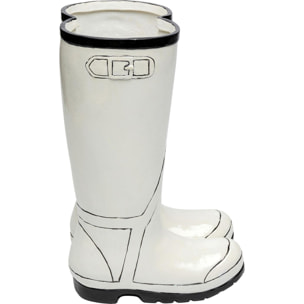 Porte-parapluies bottes blanches Kare Design