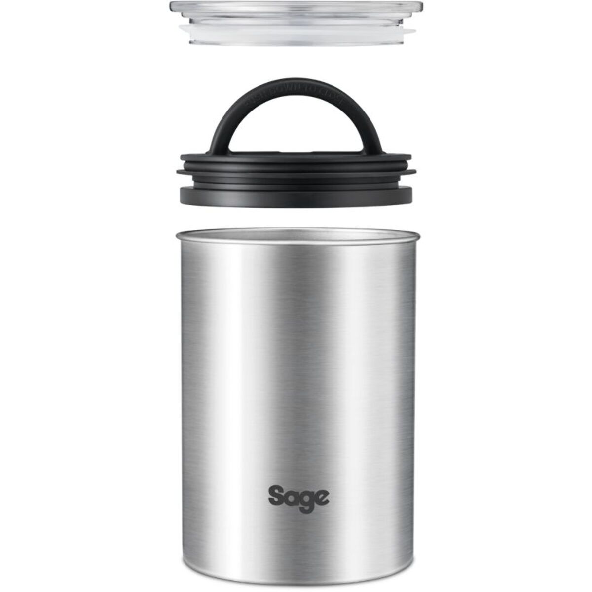 Boite à café SAGE conservation sous vide acier inox