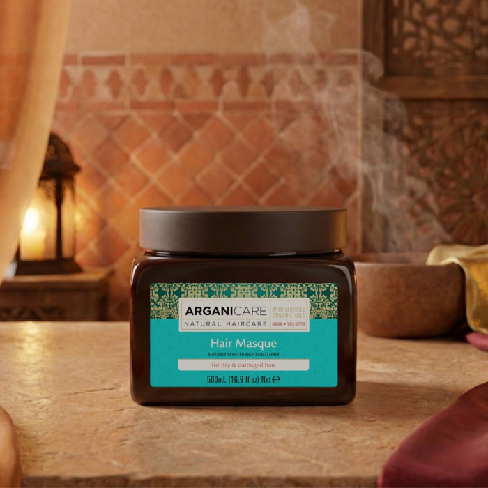 Argan - Masque Nourrissant - Cheveux Secs & Abîmés 500 ml