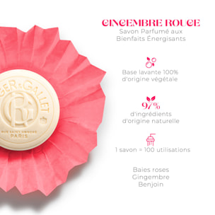 Gingembre Rouge - Savon Bienfaisant 100g