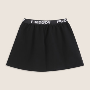 Gonna Bambina Svasata con Elastico Logato FREDDY