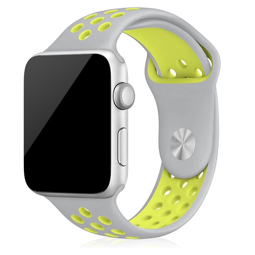 Cinturino sportivo in silicone Compatibile iWatch 38mm/40mm Taglia M/L