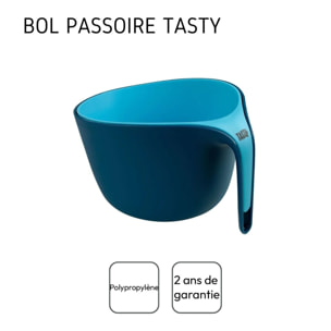 Ensemble de bol et passoire clipsable 26 cm Tasty Core