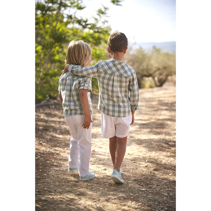 Conjunto Manga Corta Niño Luz
