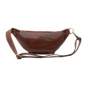 Marsupio da uomo in vera pelle - Modello False - 100% pelle - 30.0 x 15.0 x 8.5 cm
