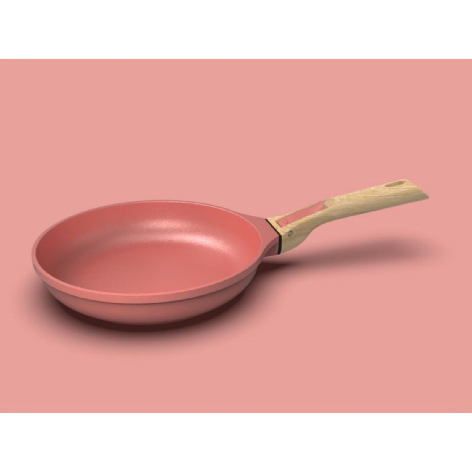 Poêle COOKUT AMOVIBLE 24CM - GUIMAUVE