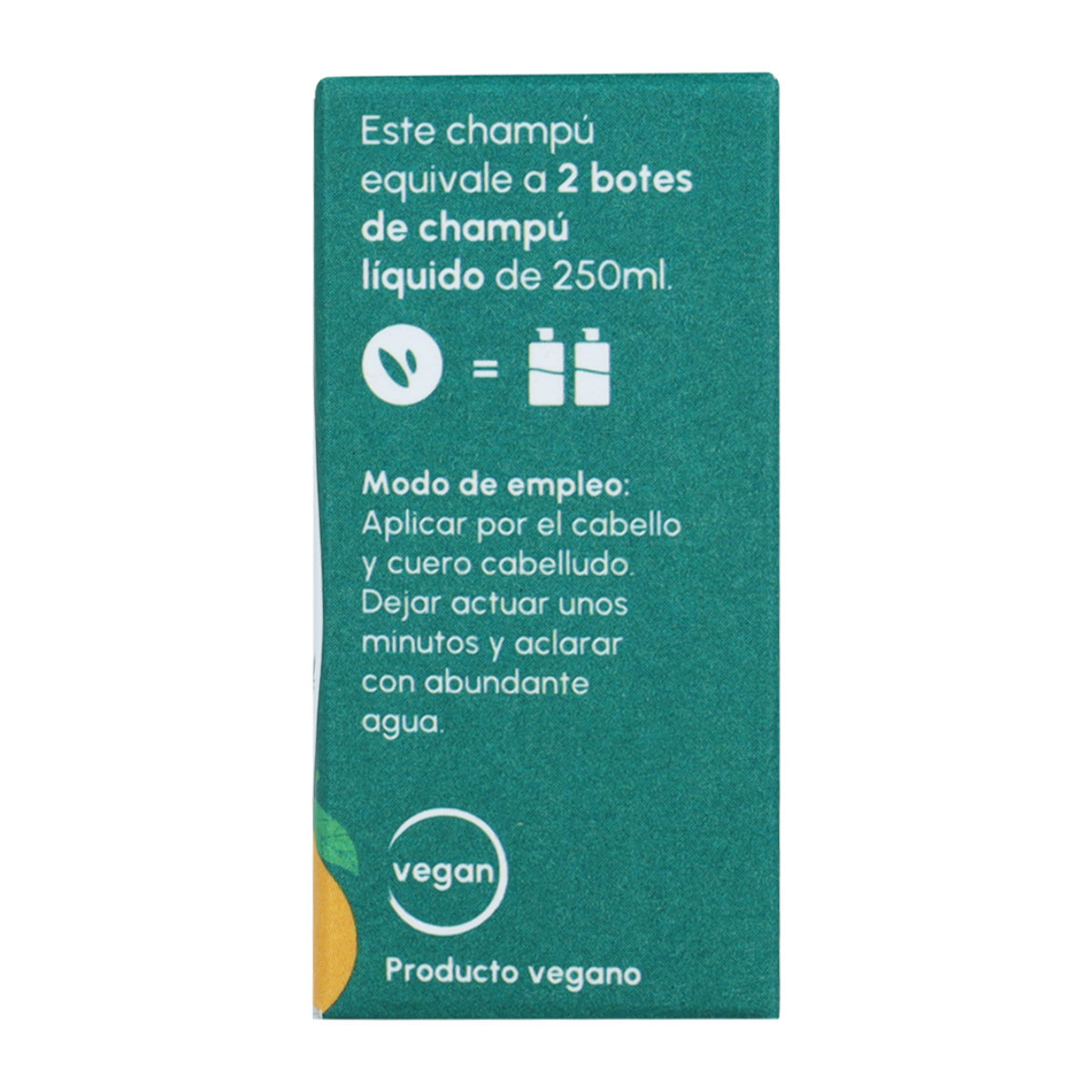 PLANETA HUERTO | Champú Sólido Cabello Normal con Naranja y Cedro 85 gr - Nutrición y Vitalidad Natural