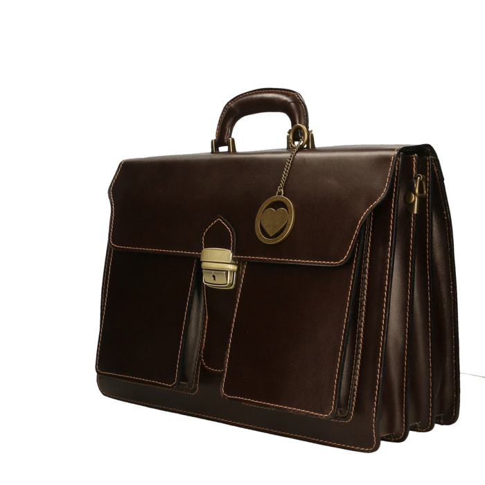 Chicca Borse Portadocumenti Marrone