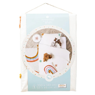 Parure de lit "Étoile" - coton - 140x200 cm