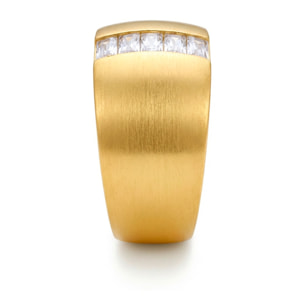 Anillo Hiddon acabado oro amarillo 18k