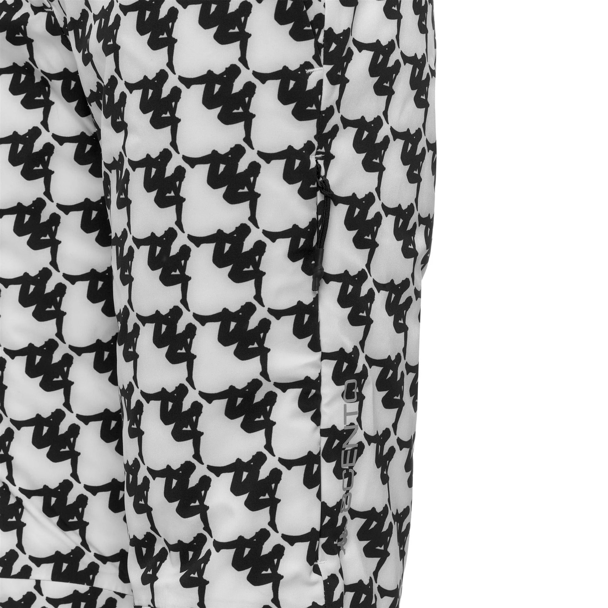 Kappa - Pantaloni Donna Nero - 8Cento 834G