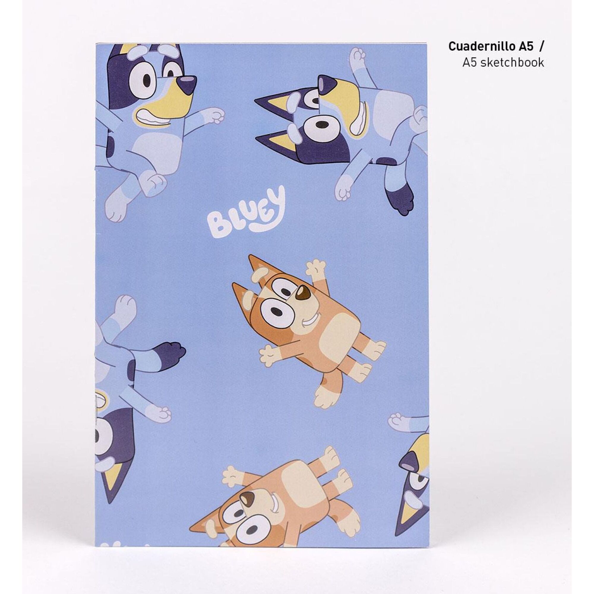 Set De Papelería Coloreable Bluey
