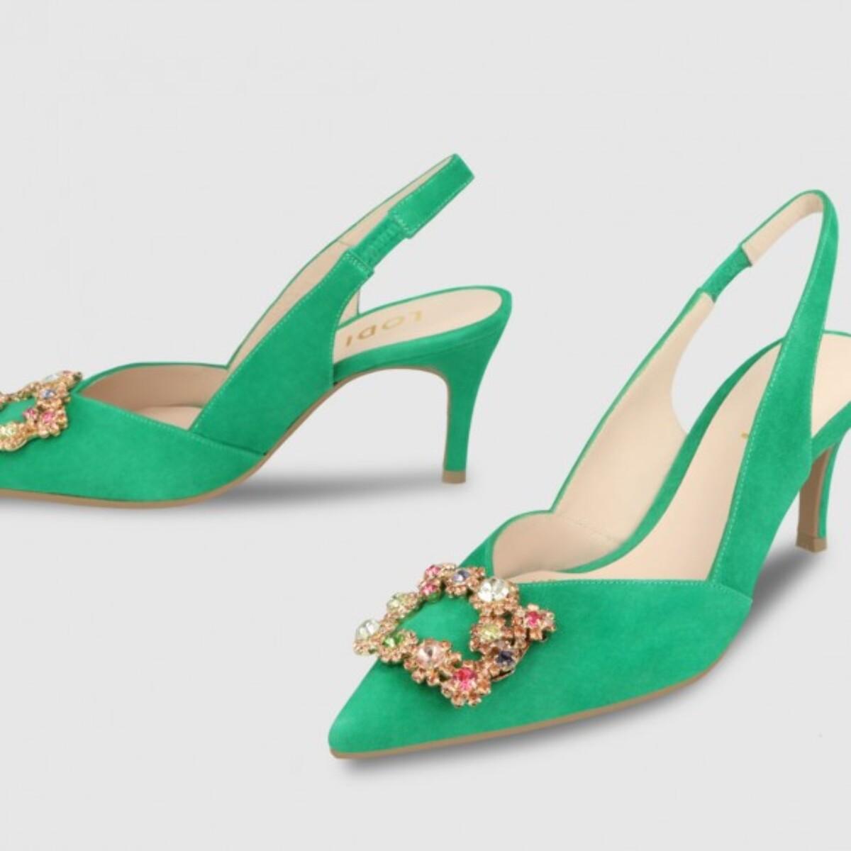 ZAPATOS DE SALÓN VERDES ELANA