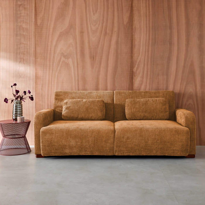 Canapé convertible 3 places tissu DANY
