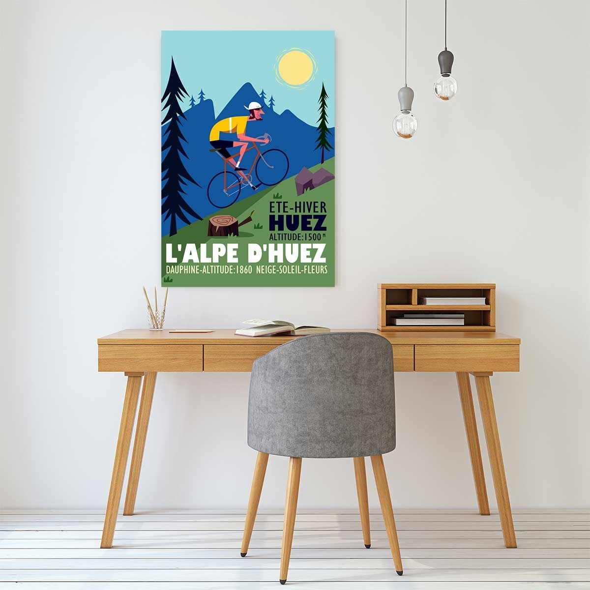 Tableau  l'alpe d'huez Tableau plexiglas