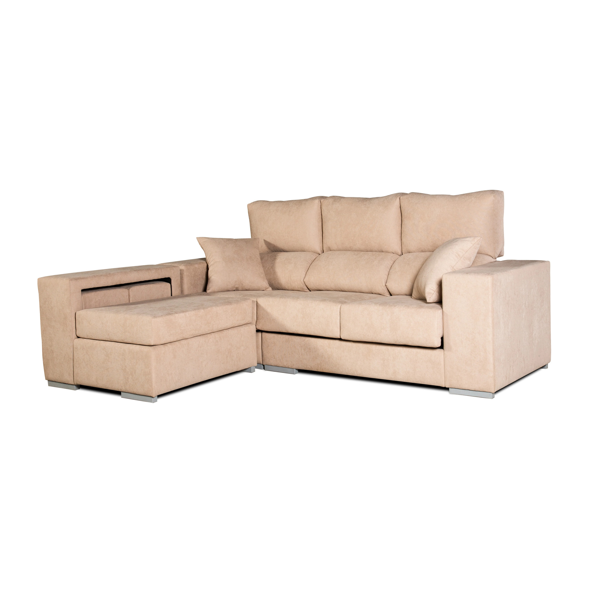 Chaise Longue Marbella Beige Derecha