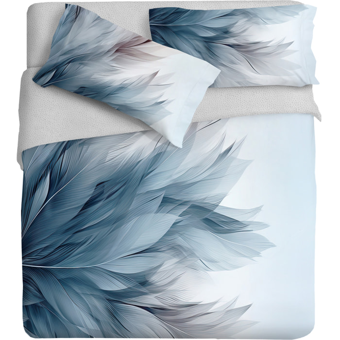 Parure copripiumino fotografico Piazzato Fine Art 2 piazze Disegno Charme