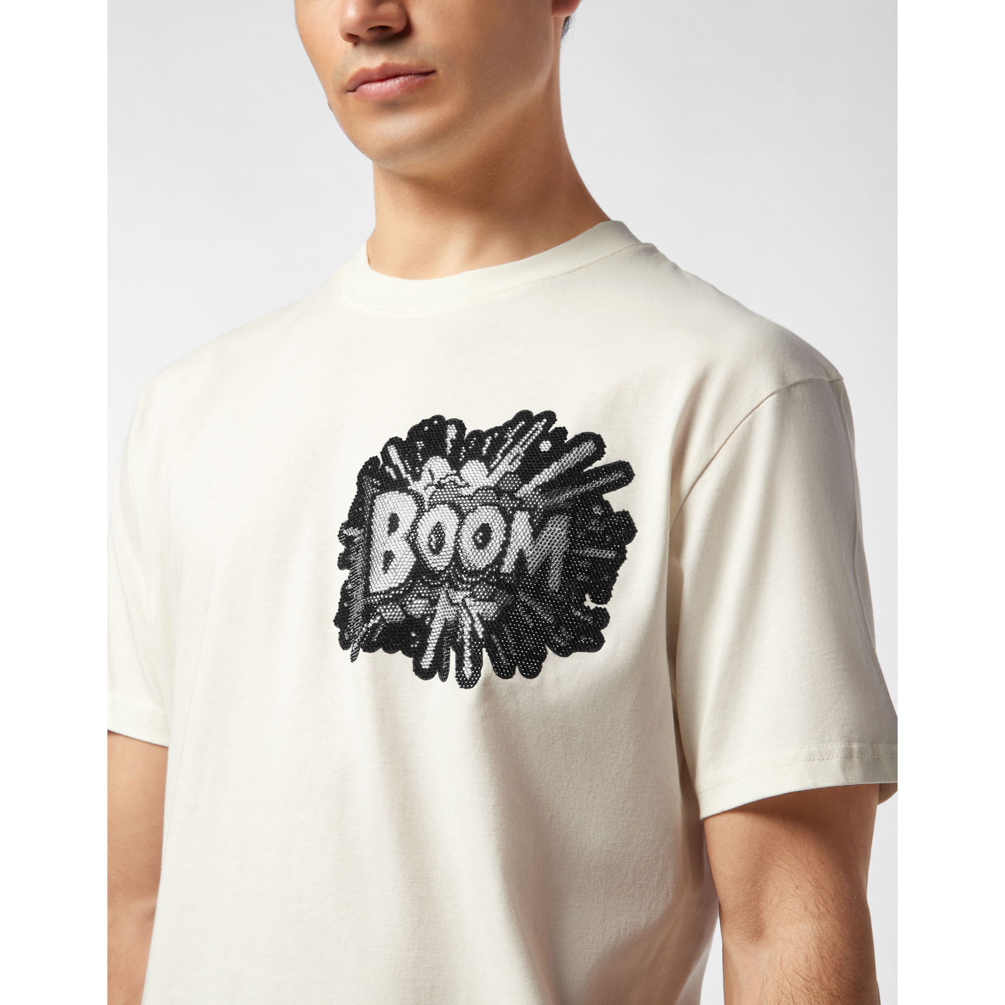 PHILIPP PLEIN Camiseta Cuello Redondo Ss