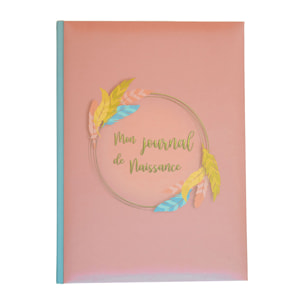 Coffret boîte à trésors et journal de naissance - Multicolore