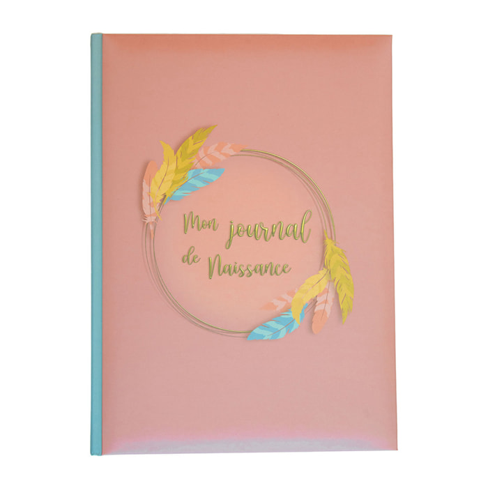 Coffret boîte à trésors et journal de naissance - Multicolore