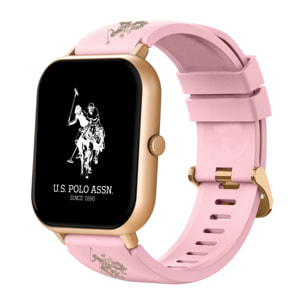 Smartwatch U.S. Polo Assn. In silicone rosa