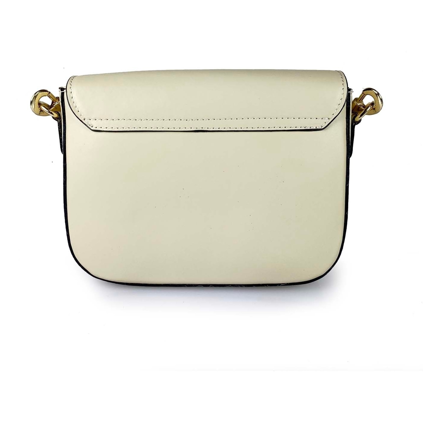 Borse Donna colore Beige-in pelle Made in Italy 24x20x7cm