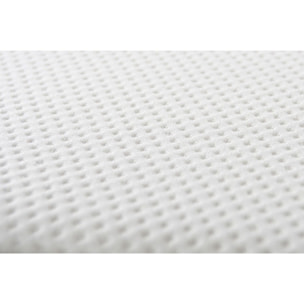 Pack cama completa - Colchón Espuma - Kit de base de cama - Blanco -  con 2 almohadas y 1 edredón