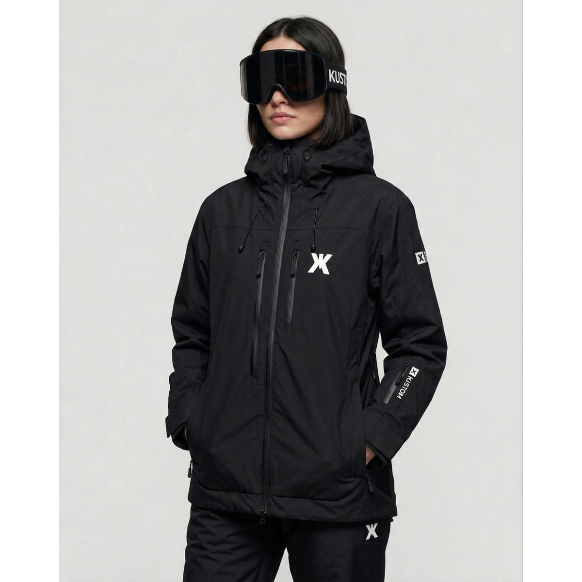 Chaqueta para mujer KUSTOM AQUILO Jacket - Negro