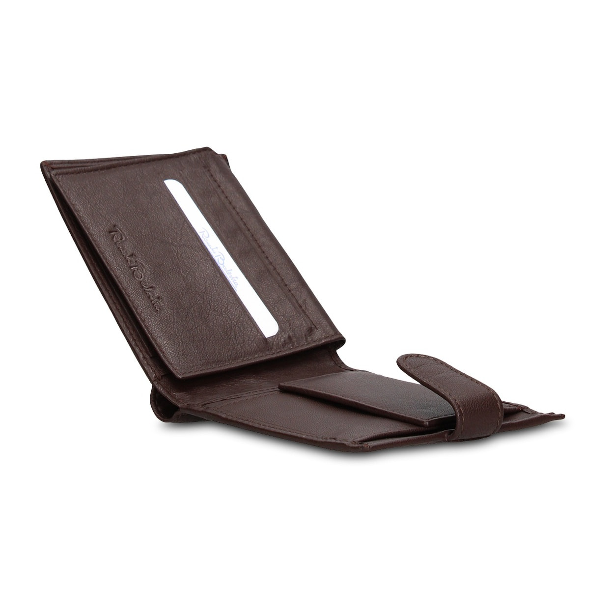 Portafoglio uomo vera pelle - Modello Eldrin Pro - Casual - 12.5 x 10.0 x 2.0 cm