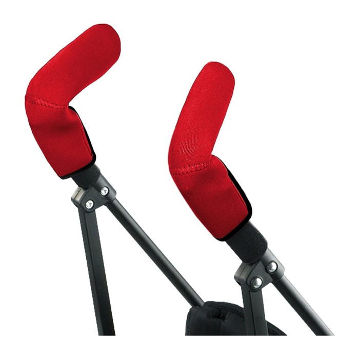 PROTECTOR PARA MANILLAR DE SILLETA EN NEOPRENO ROJO